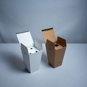 Boîte aliments morceaux